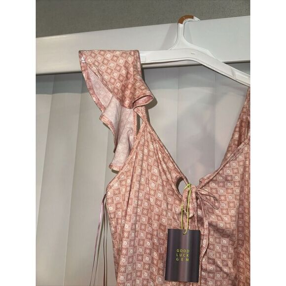 Good Luck Gem Nordstrom Women’s Sleeveless  Mini Dress Size Small. NWT. 5 - Picture 2 of 11